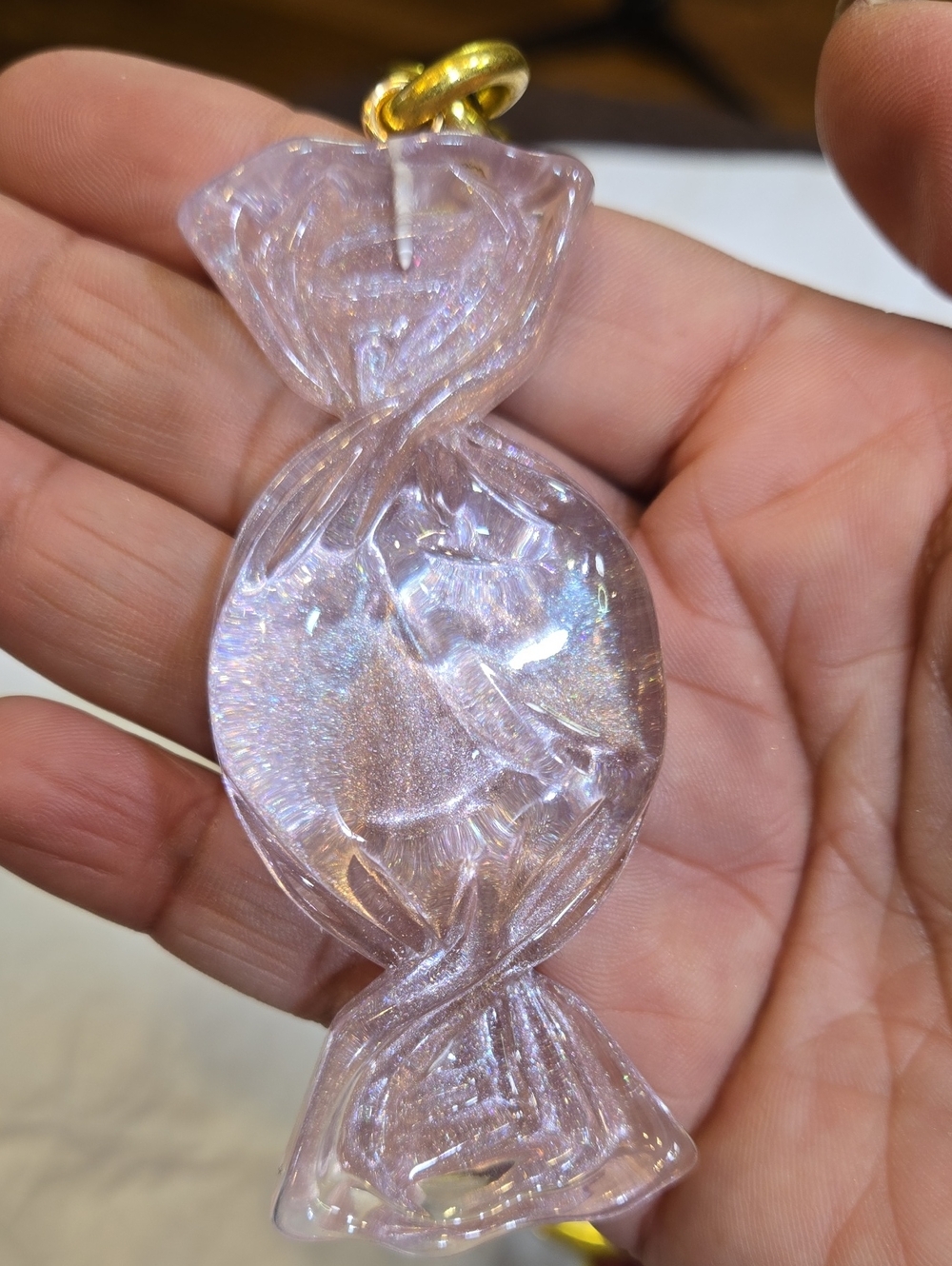 NWOT - Statement CANDY Charm / Key Holder - Picture 10 of 13